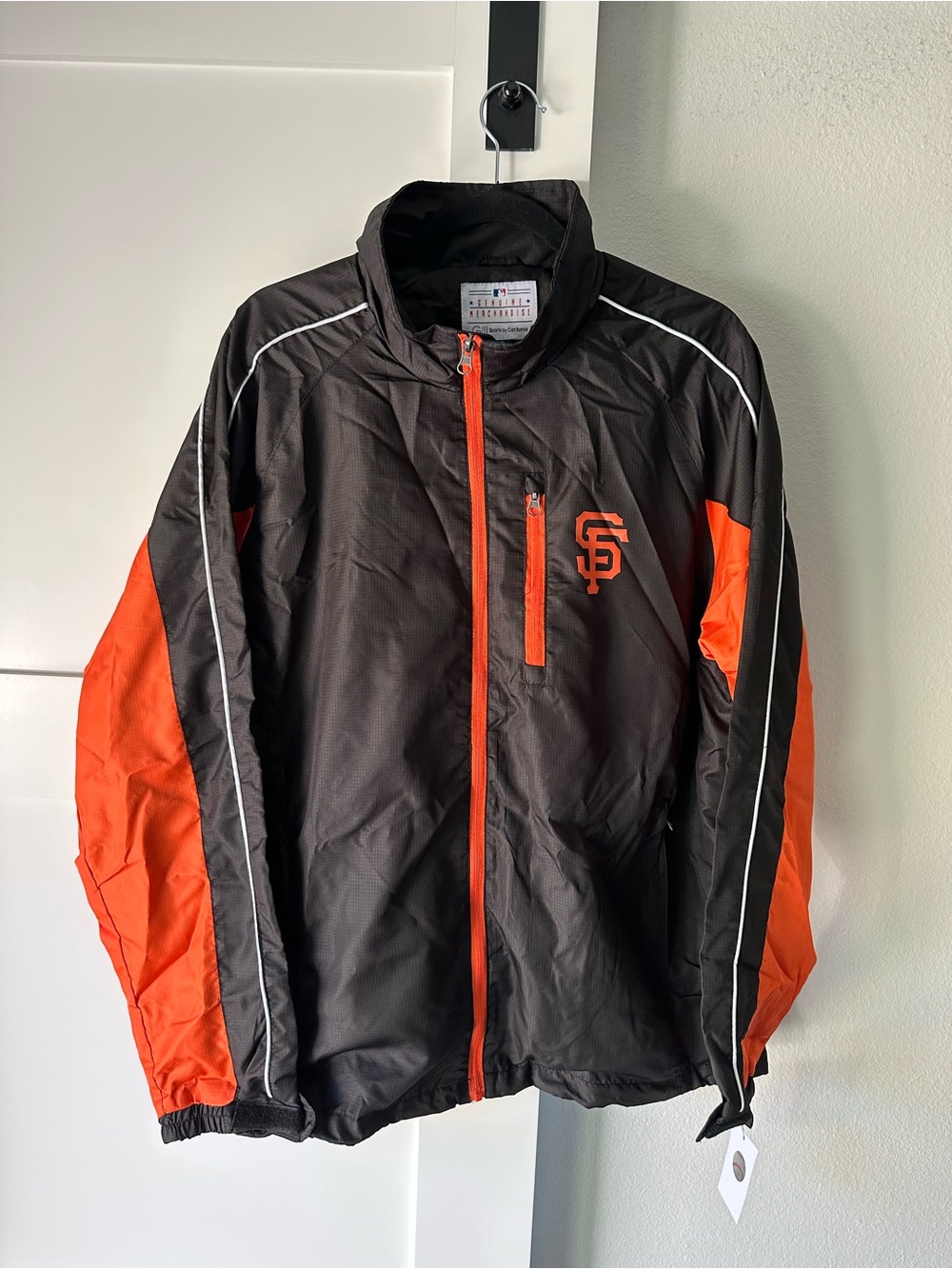 San Francisco Giants MLB G-III Sports Full Zip Windbreaker Jacket Size Large